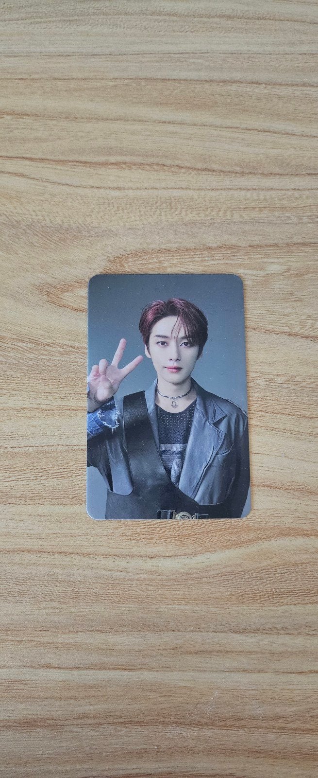 KPOP stray kids lee know rockstar pc, Ophalen of Verzenden, Zo goed als nieuw, Foto of Kaart