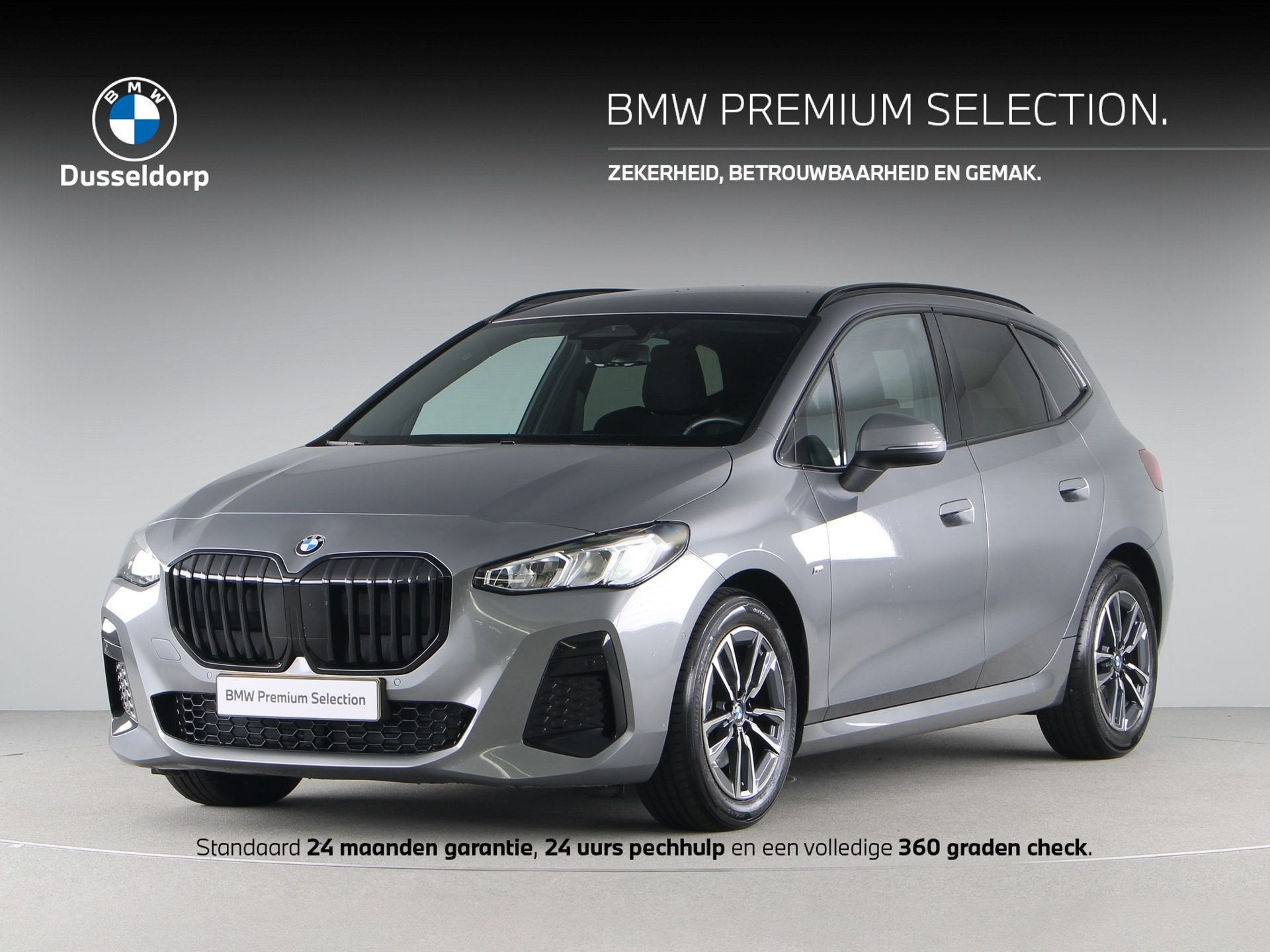 BMW 2 Serie 220i Active Tourer M-Sport (bj 2025, automaat), Dealer onderhouden, Gebruikt, 156 pk, Met garantie (alle)