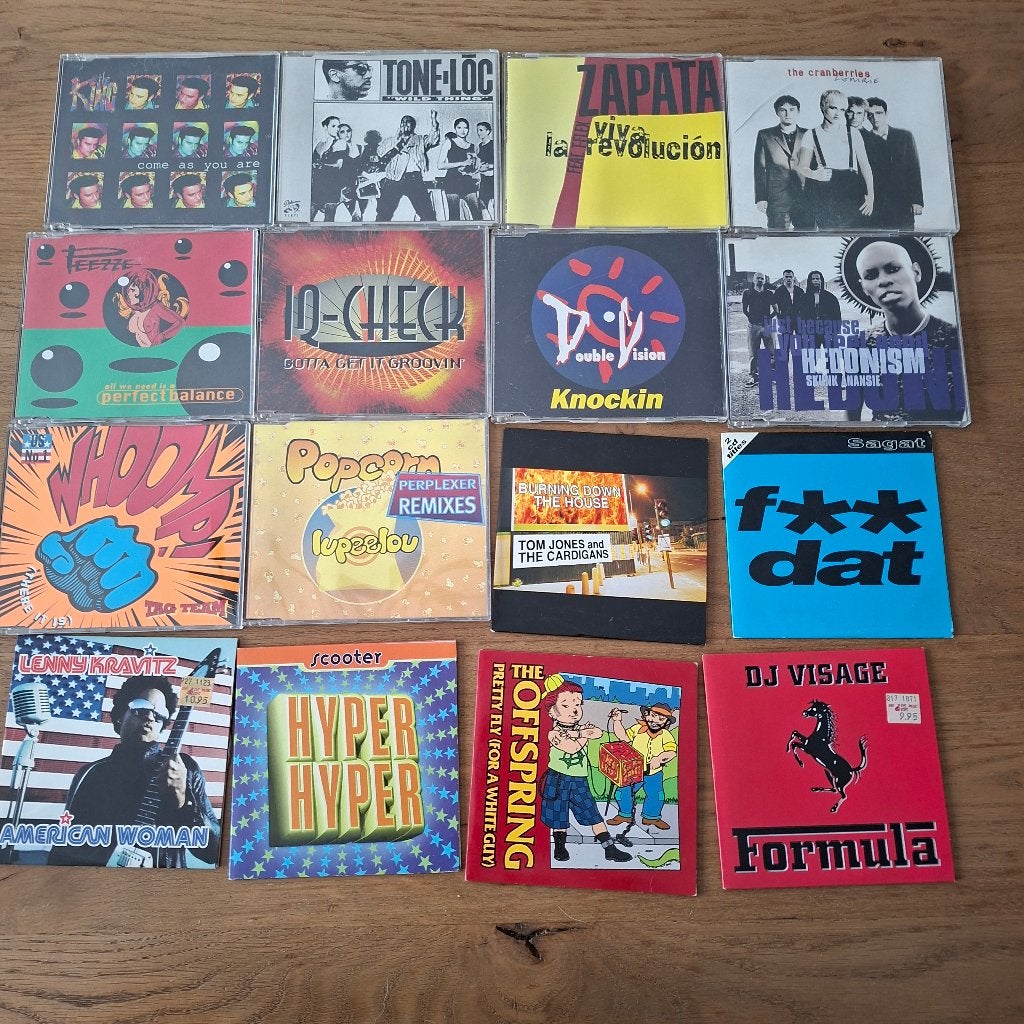28 gebruikte cd-singles – diverse artiesten, Ophalen of Verzenden, Gebruikt, Pop