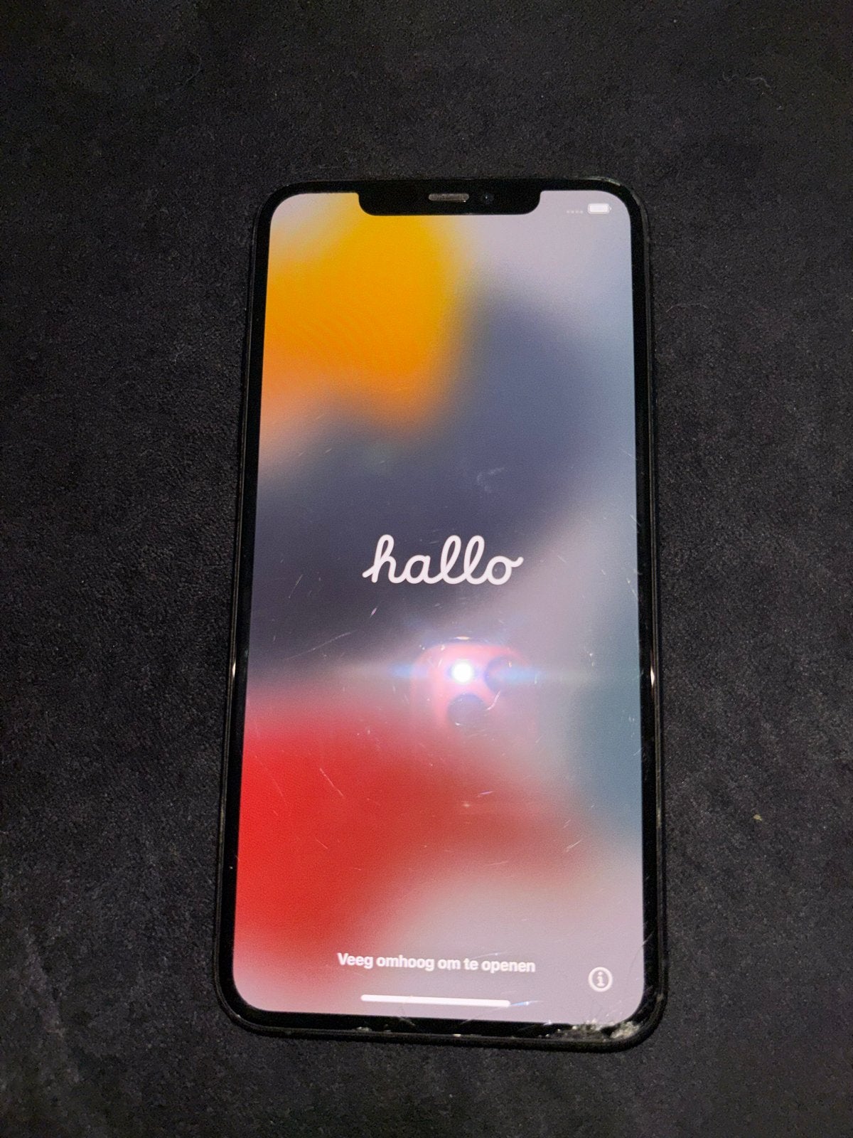 iPhone 11 Pro Max - Gebruikt met schermschade, Telecommunicatie, Mobiele telefoons | Apple iPhone, Ophalen of Verzenden, 64 GB