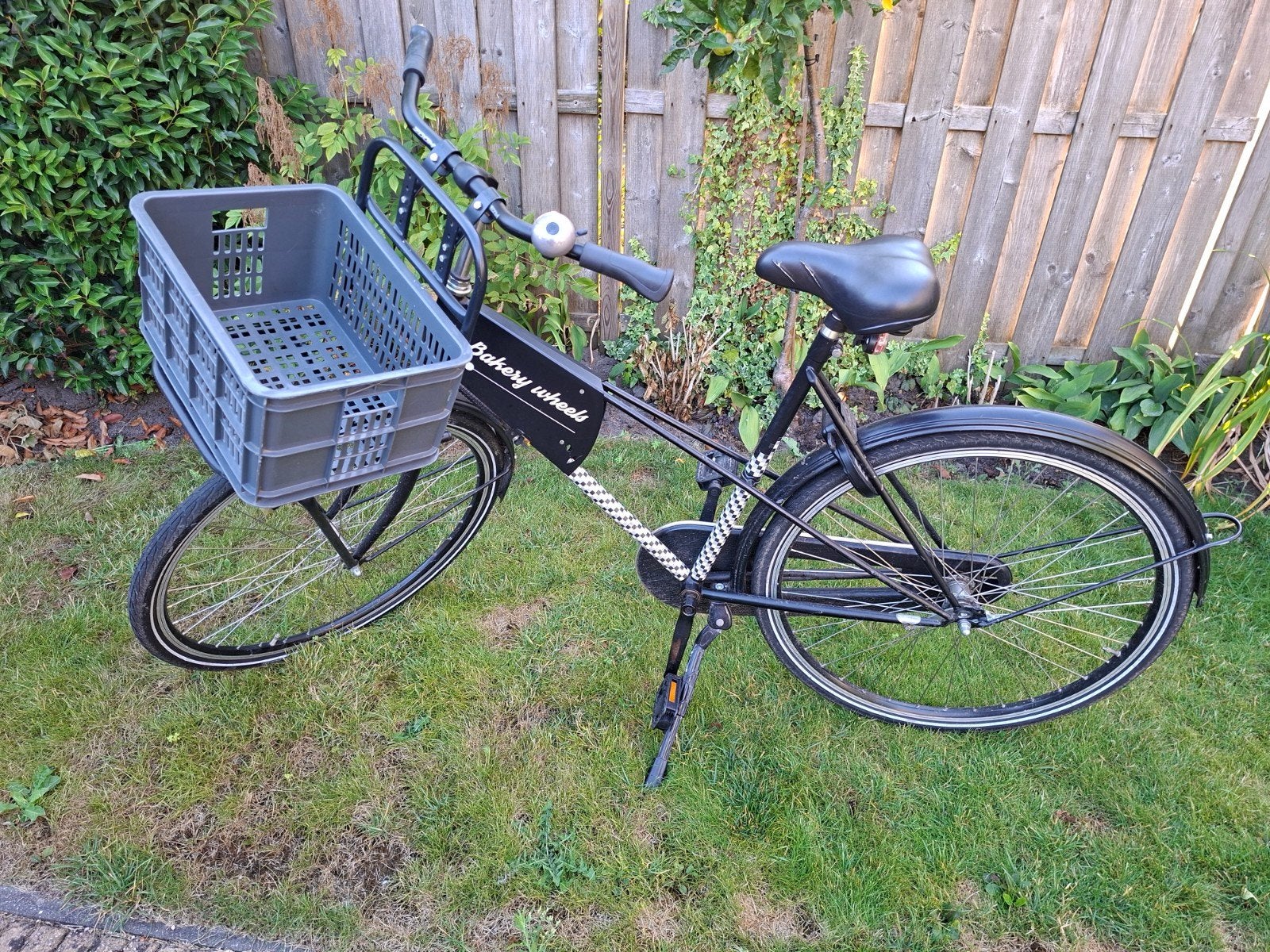 Junior bakkersfiets met krat, Fietsen en Brommers, Ophalen, Gebruikt, 20 inch of meer, Union