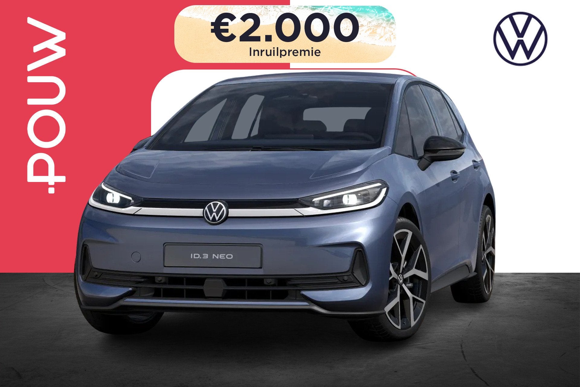 Volkswagen ID.3 Neo Life 190pk 58 kWh | Comfort Pakket | Ste, Auto's, Automaat, 12 maanden, Zwart, 190 pk