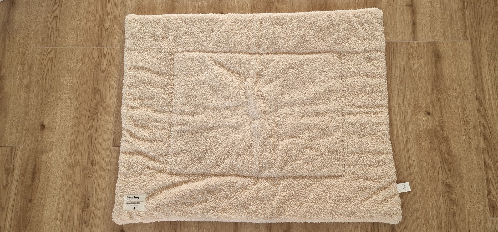 Boxkleed Jollein teddy, Ophalen, Zo goed als nieuw, Rechthoekig, Boxkleed