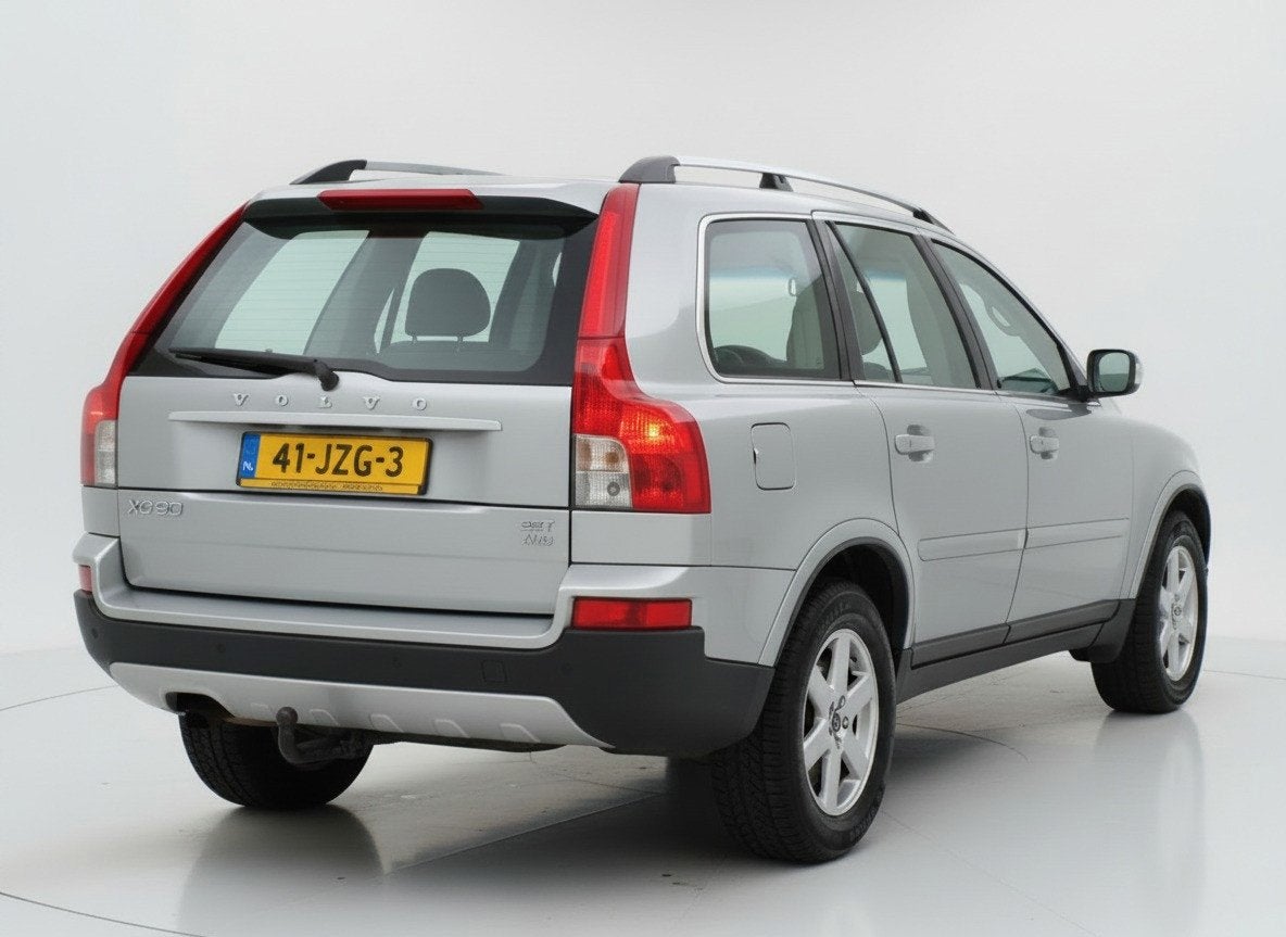 Volvo XC90 2.5 T Summum 5p.|Xenon|Memory|Cruise|Leder|Trekh., Auto's, Volvo, Gebruikt, 2521 cc, Bedrijf, 2250 kg