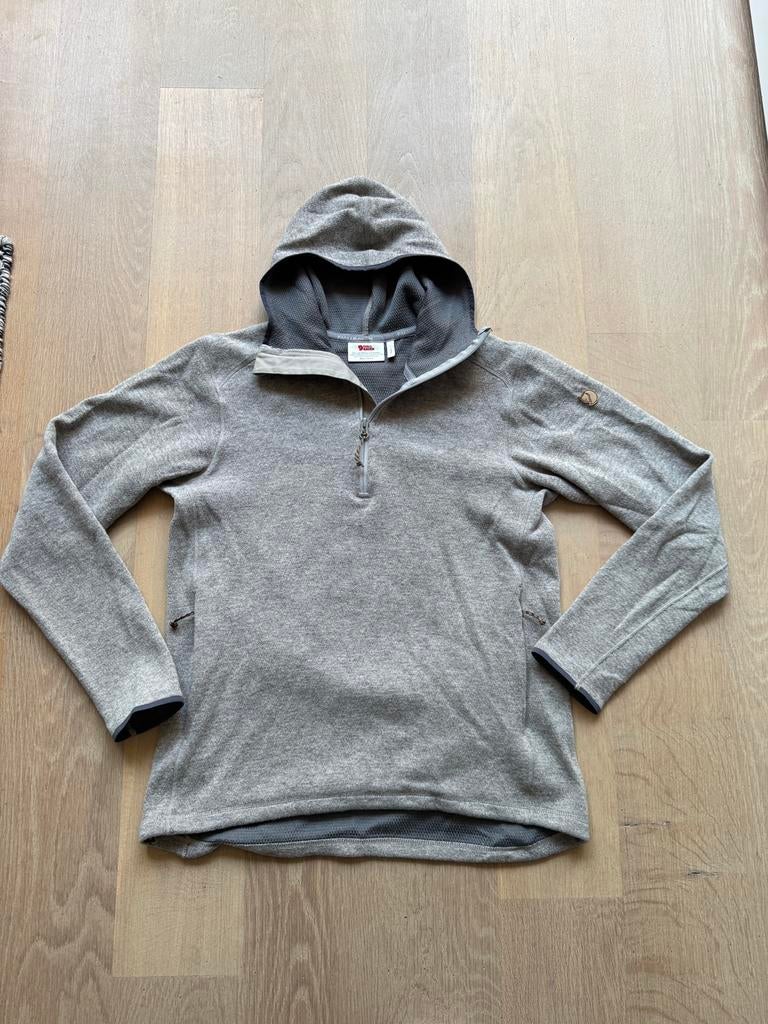 Prachtige fjallraven high coast wool hoodie maat M/L wol, Kleding | Heren, Ophalen of Verzenden, Zo goed als nieuw, Grijs