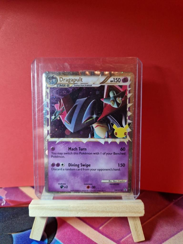 Dragapult Prime Celebrations Pokémon Kaart  Gespeelde Condi, Ophalen of Verzenden
