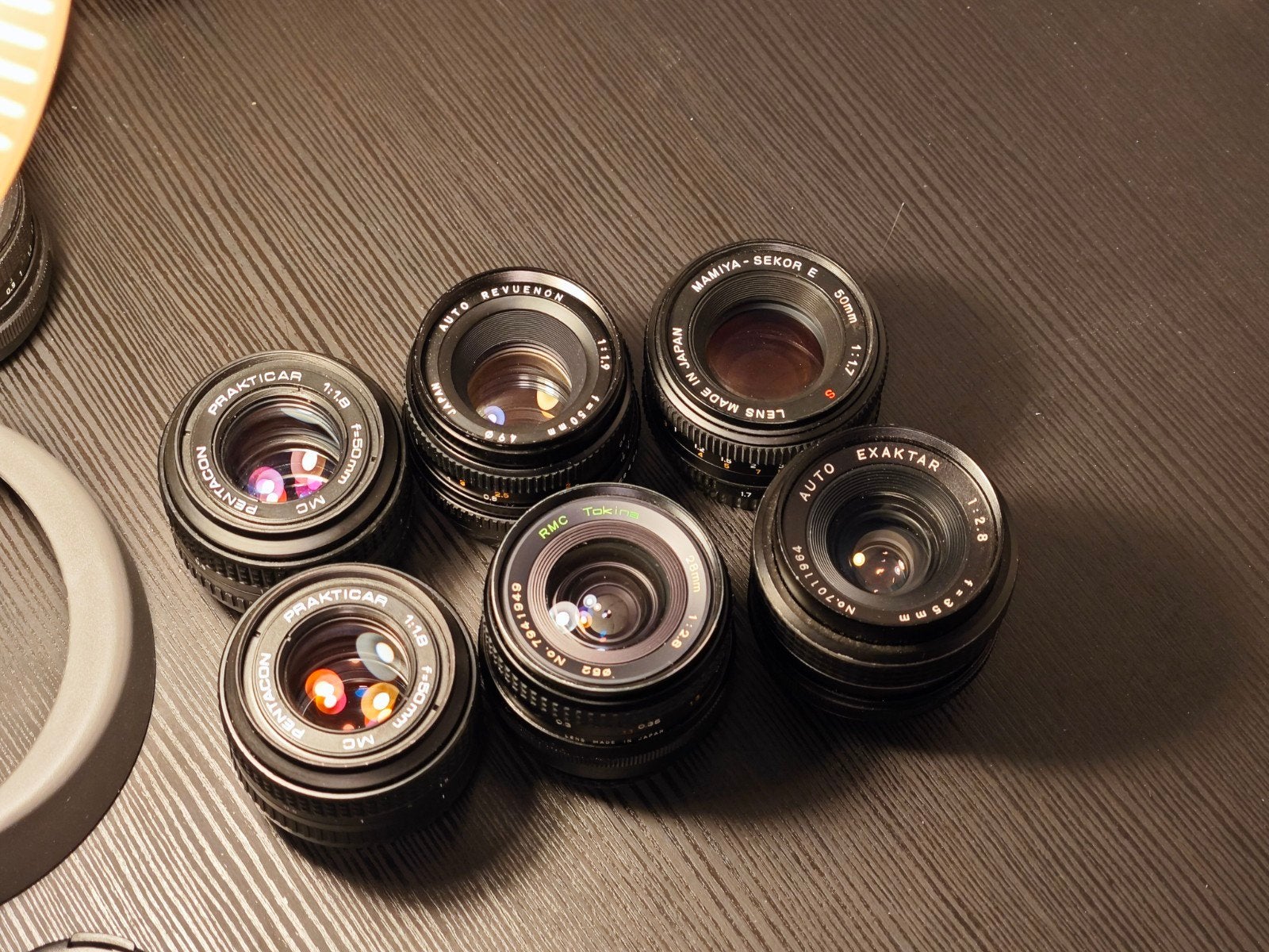 6 Vintage lenzen, Ophalen of Verzenden, Zo goed als nieuw