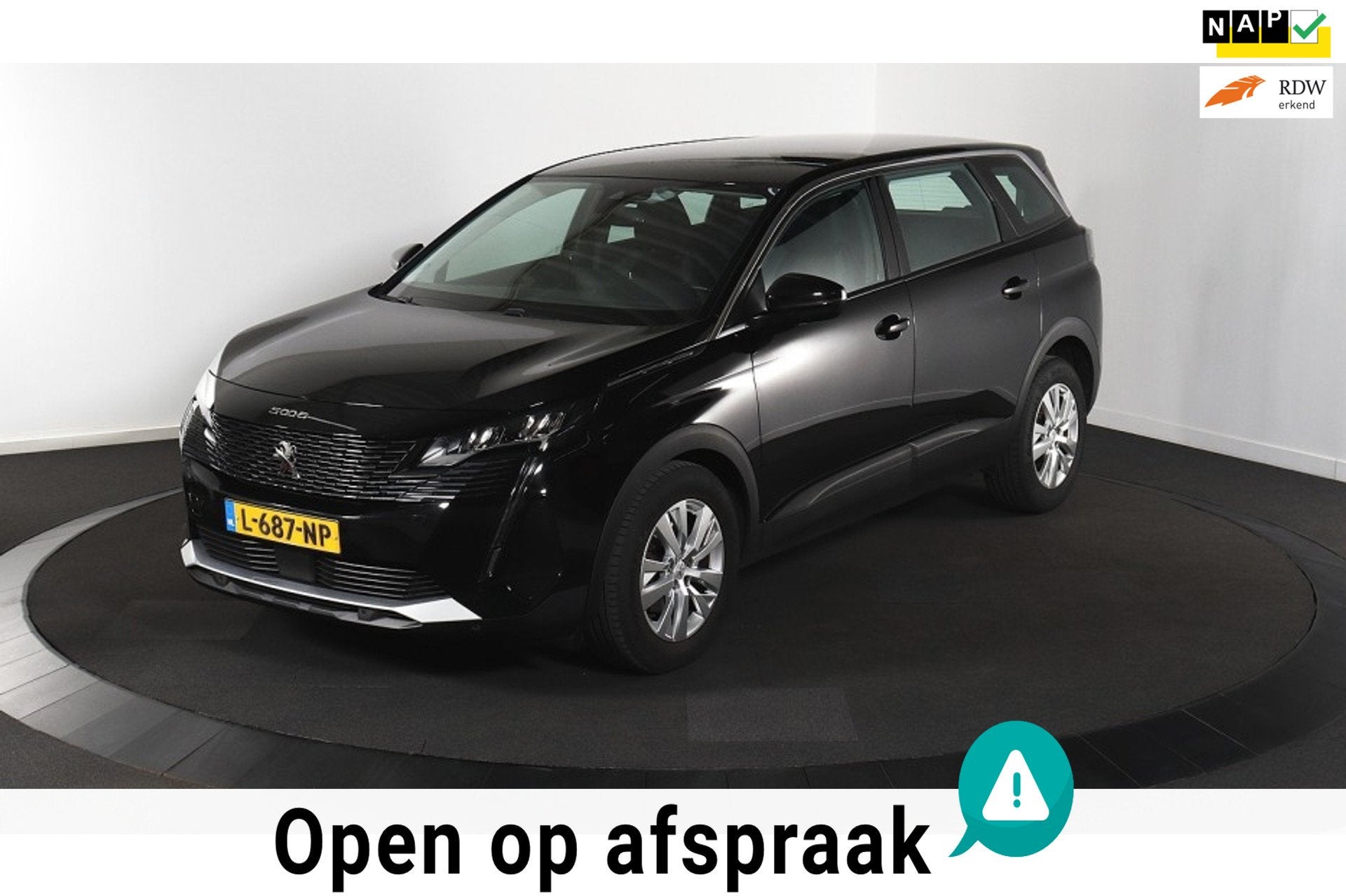 Peugeot 5008 1.2 PureTech Active Pack, Auto's, Stof, Gebruikt, Euro 6, 1199 cc