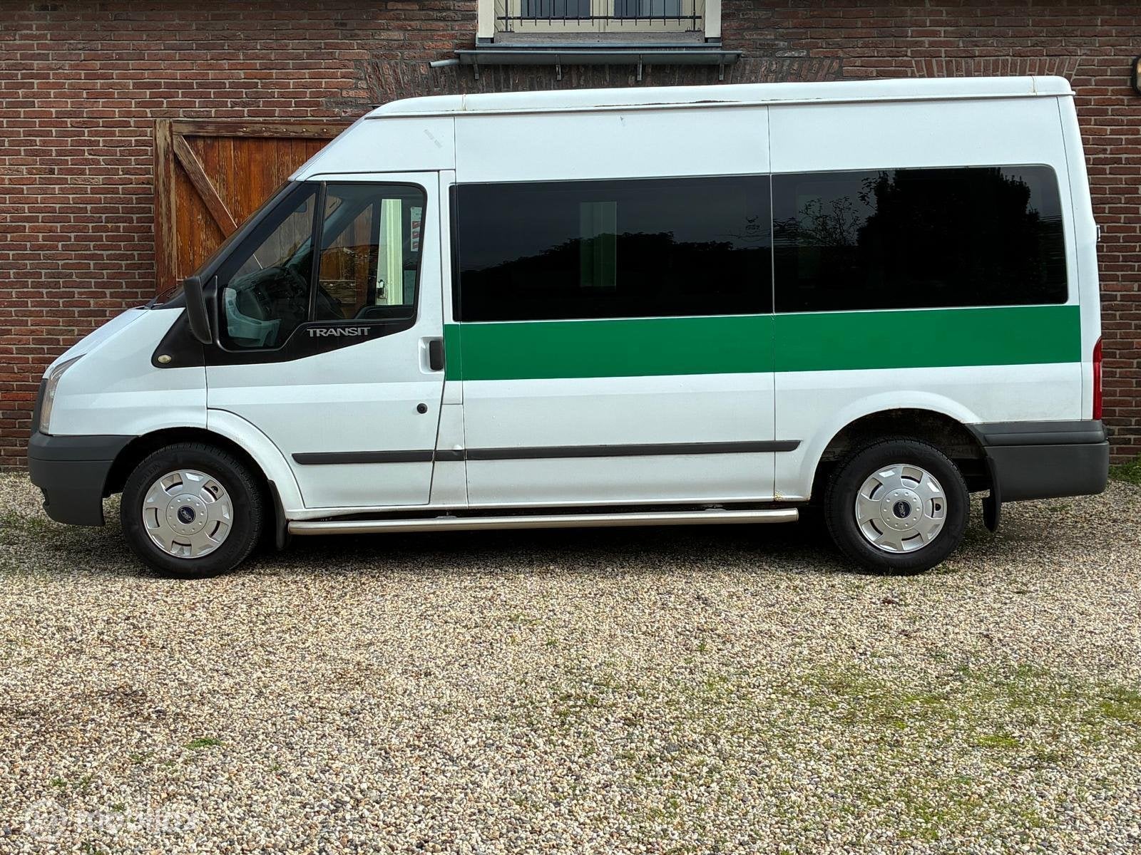 Ford Transit Combi 300M 2.2 TDCI SHD 9-persoons personenbus, Auto's, Gebruikt, Wit, Origineel Nederlands, Bedrijf