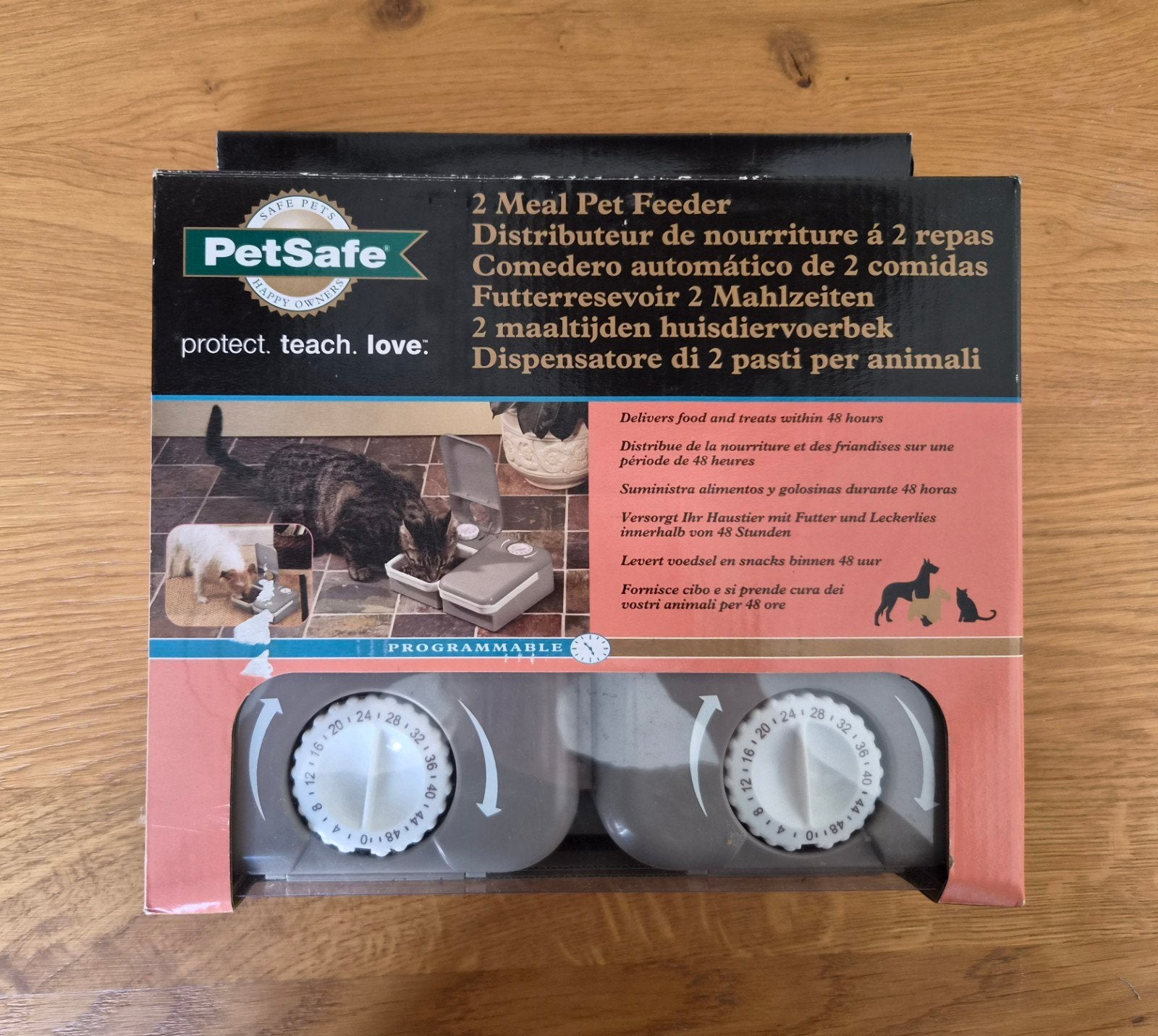 Poezen - Voer Dispenser - PetSafe - 2 maaltijden - timer, Ophalen of Verzenden, Nieuw, Katten