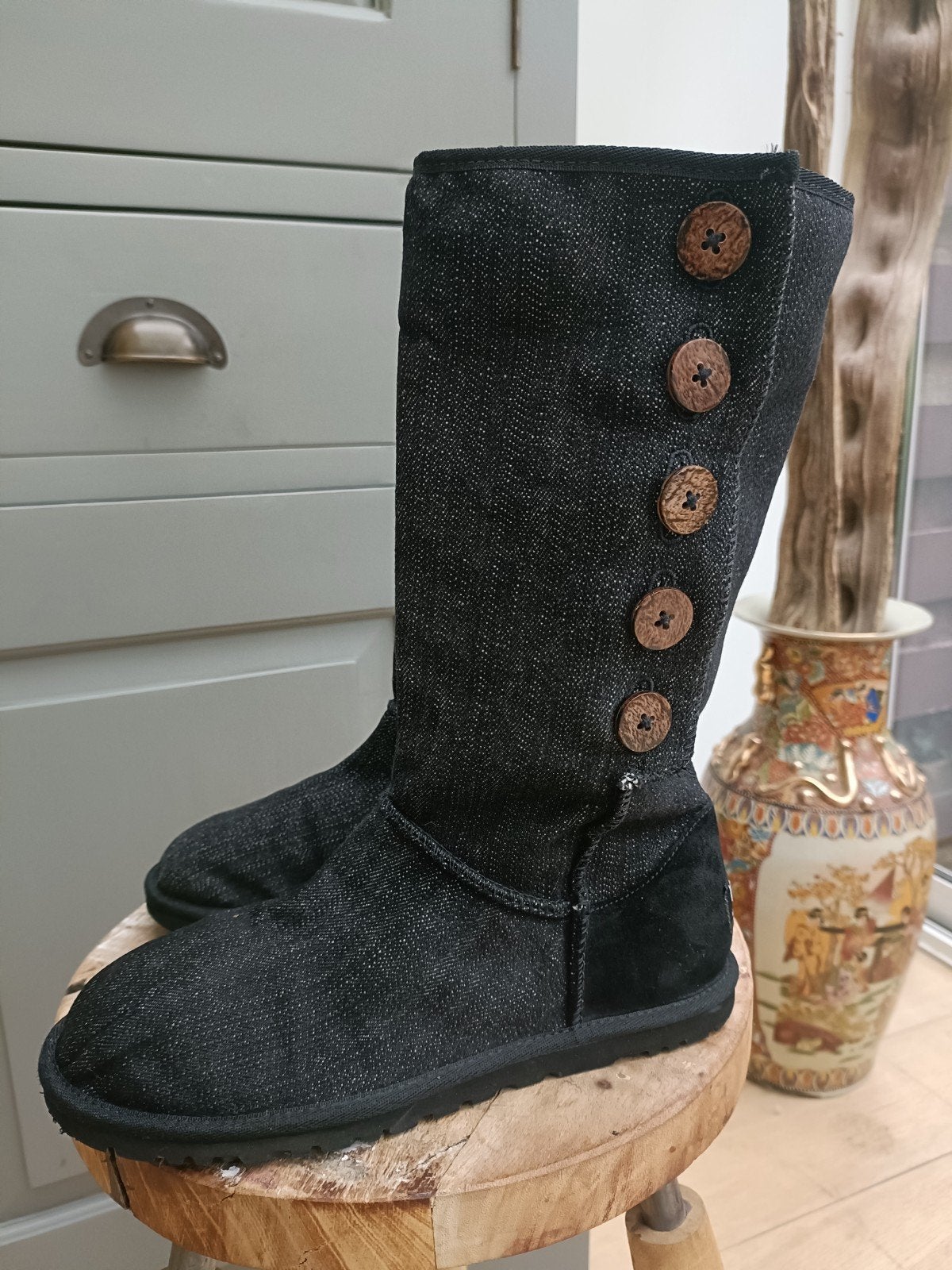 Uggs maat 37, Kleding | Dames, Schoenen, UGG, Verzenden, Zwart, Lage of Enkellaarzen