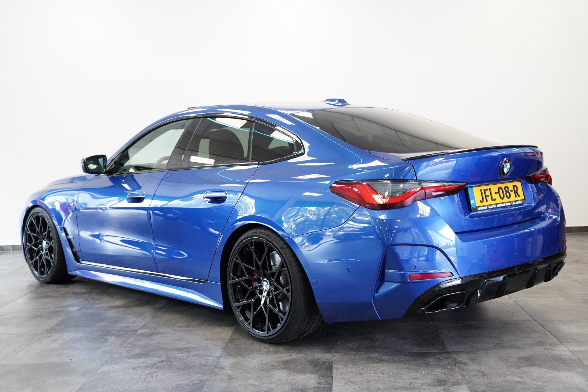 BMW 4 Serie Gran Coupé M440i xDrive High Executive ACC Open, 1800 kg, Blauw, Bedrijf, Vierwielaandrijving
