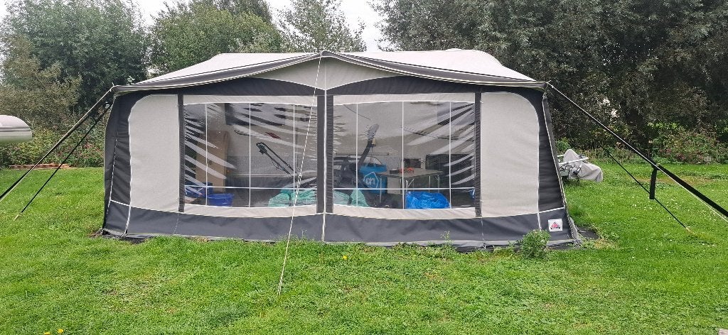 Voortent Dorema Multi Nova maat 13 (omloop 950/975), Ophalen, Gebruikt