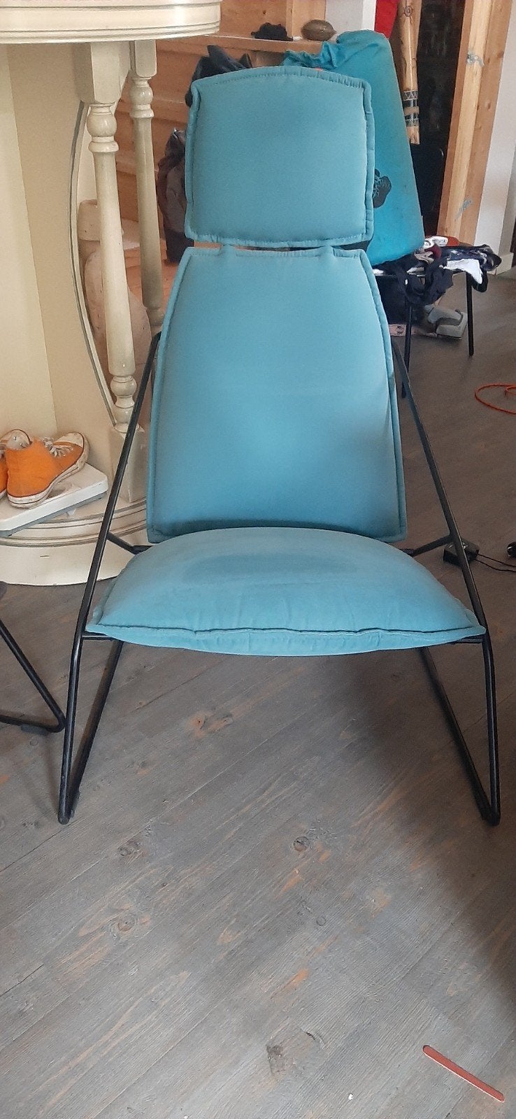 Relax design fauteuil, Ophalen, Blauw, Twee