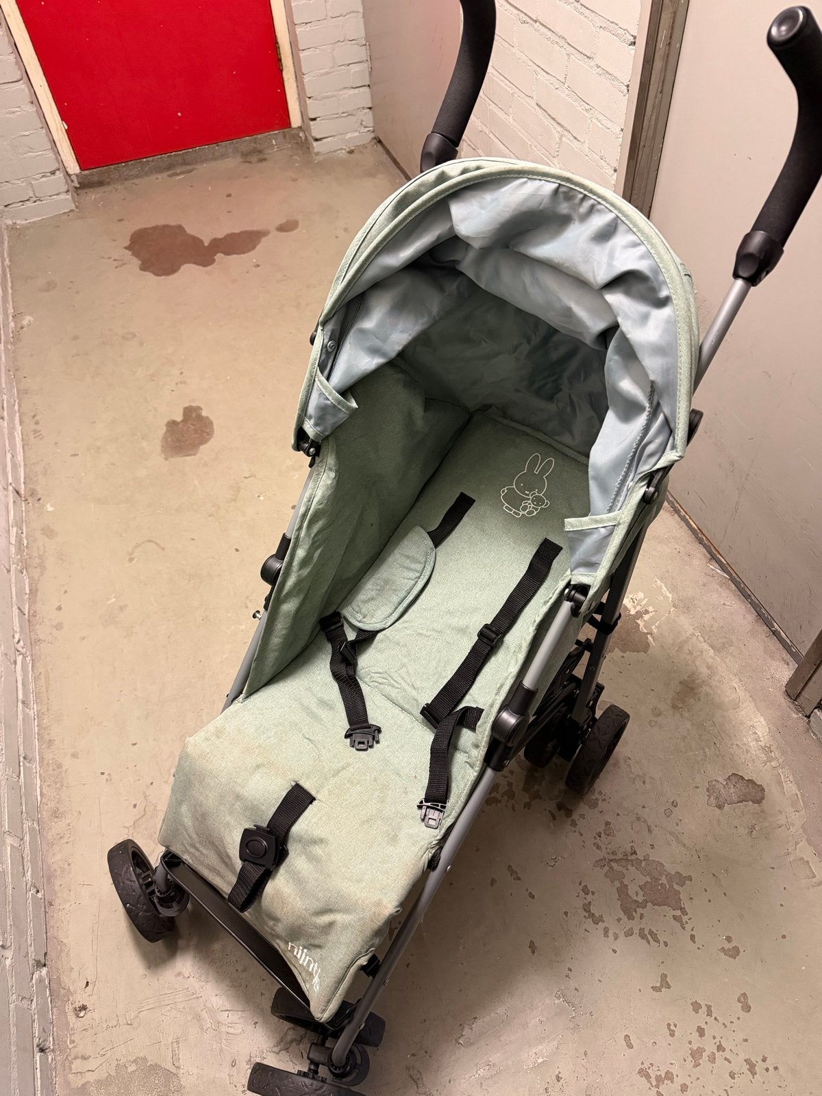 Nijntje buggy – groen, licht en inklapbaar, Ophalen, Gebruikt, Overige merken, Verstelbare rugleuning