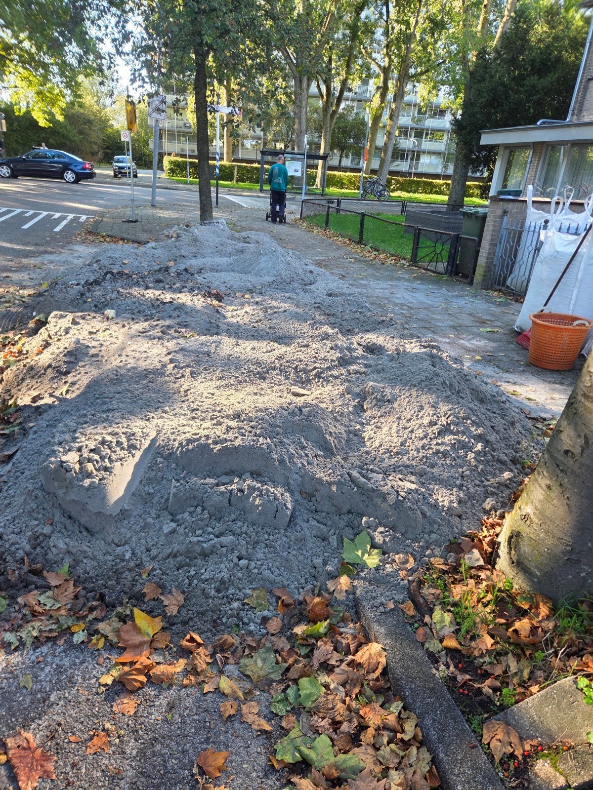 Gratis  straatzand/ophoogzane Italiëlaan Haarlem 5, Ophalen of Verzenden, Gebruikt, Straatzand