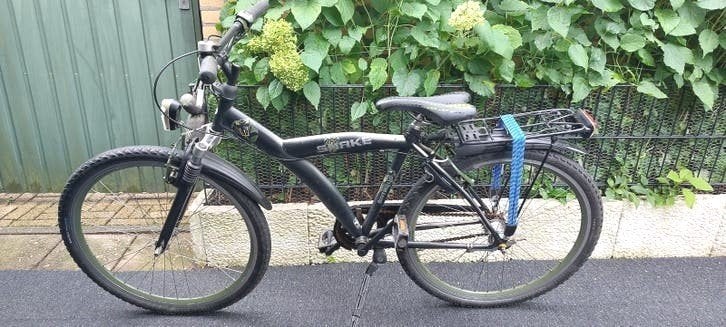 Jongensfiets--26inch.-Batavus Snake -3 versnellingen, Zo goed als nieuw, Batavus Snake, Handrem, Ophalen