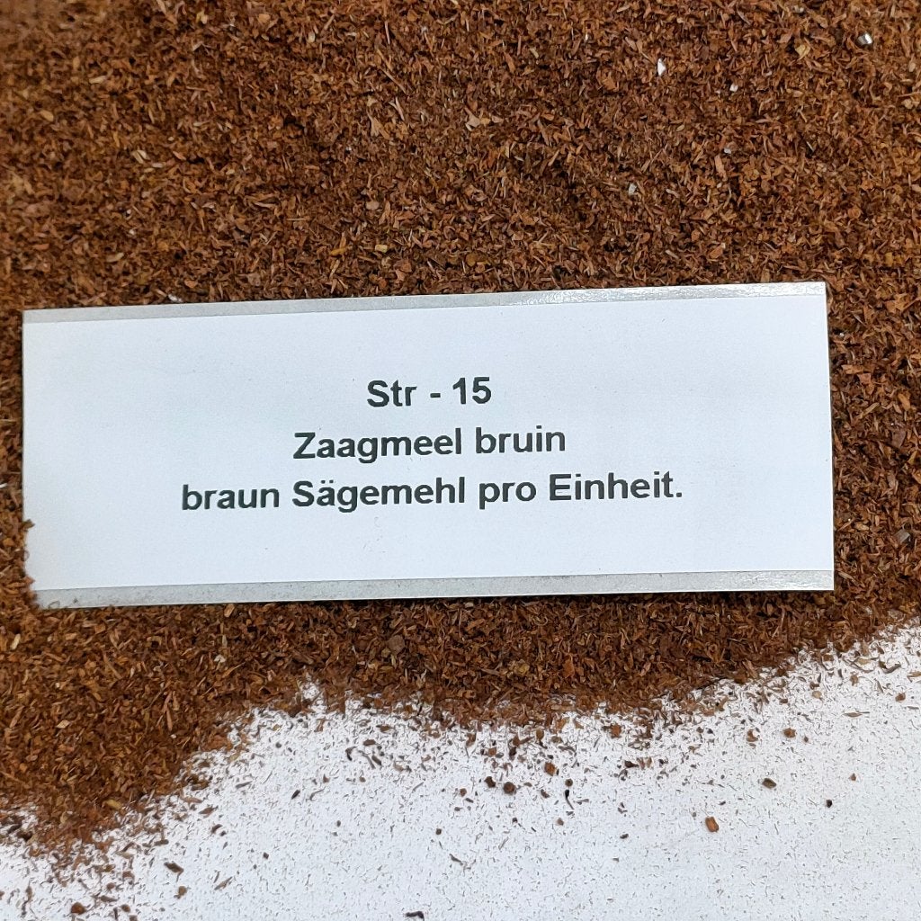 modeltrein Str – 15  Zaagmeel gekleurd Bruin, Overige merken, Gelijkstroom, Natuur, Nieuw