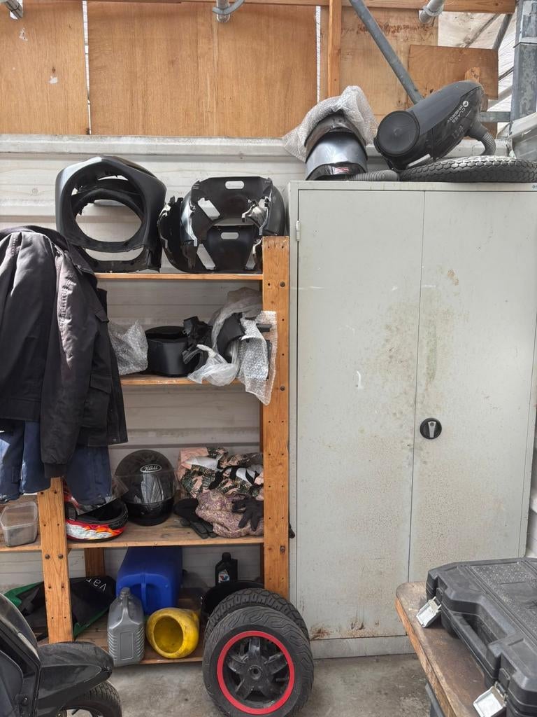 Te koop archiefkast, Huis en Inrichting, Kasten | Roldeurkasten en Archiefkasten, Ophalen, Gebruikt, 50 tot 100 cm, Metaal