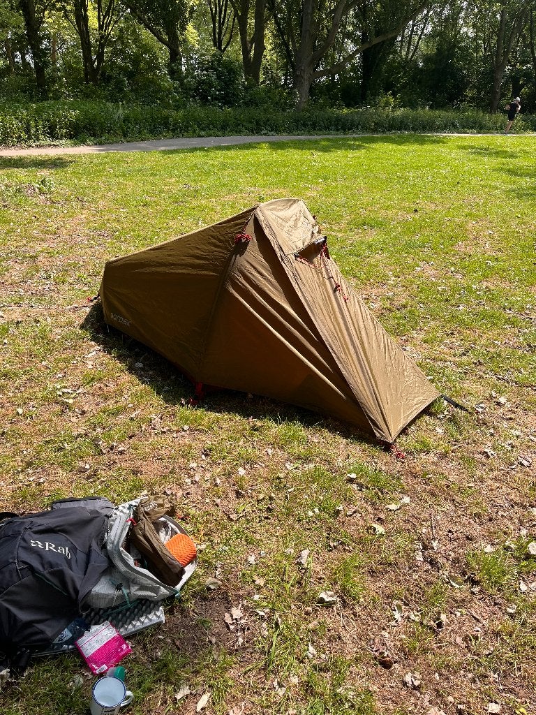 Nordisk Svalbard 1 PU-tent, Ophalen of Verzenden, Zo goed als nieuw