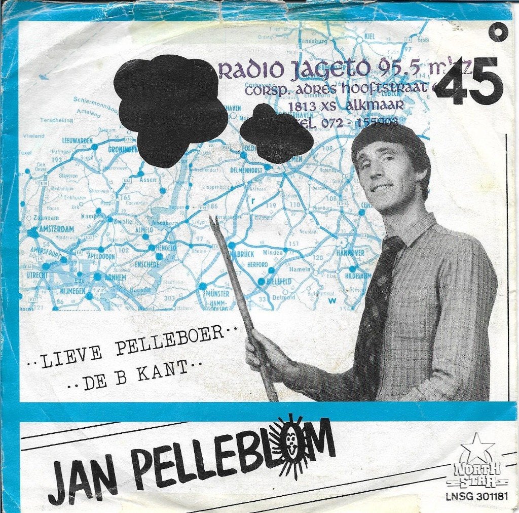 Jan Pelleblom - Dit is de B kan, Ophalen of Verzenden, Gebruikt, 7 inch, Nederlandstalig