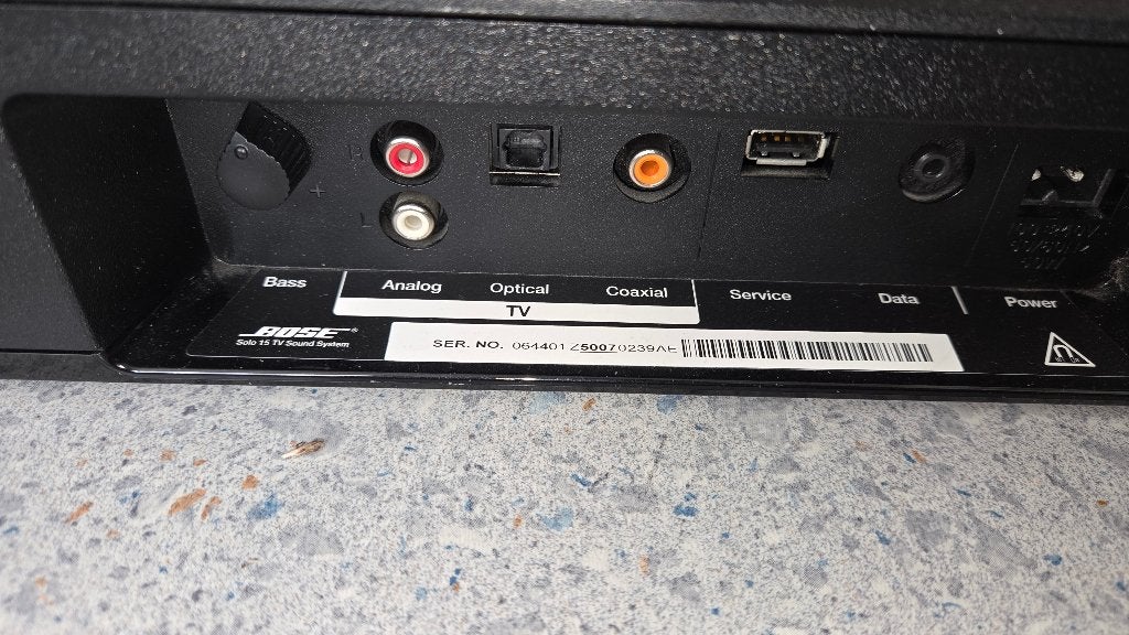 Bose TV sount systeem
