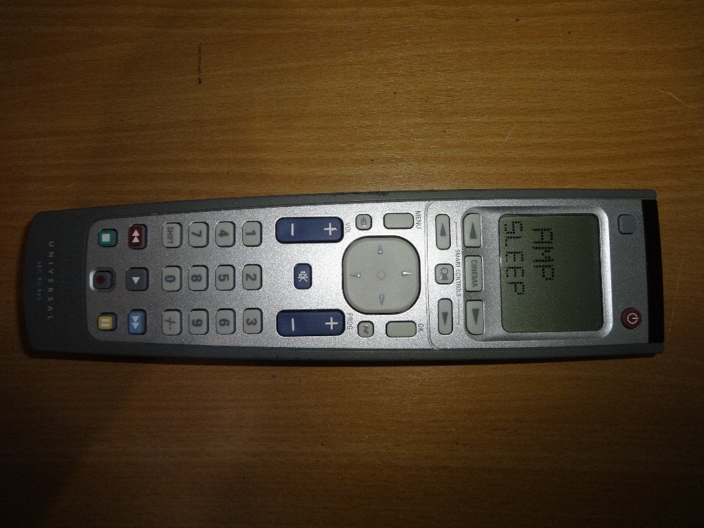 Philips SBC RU 865, Ophalen of Verzenden, Zo goed als nieuw, Receiver of Versterker, Met display