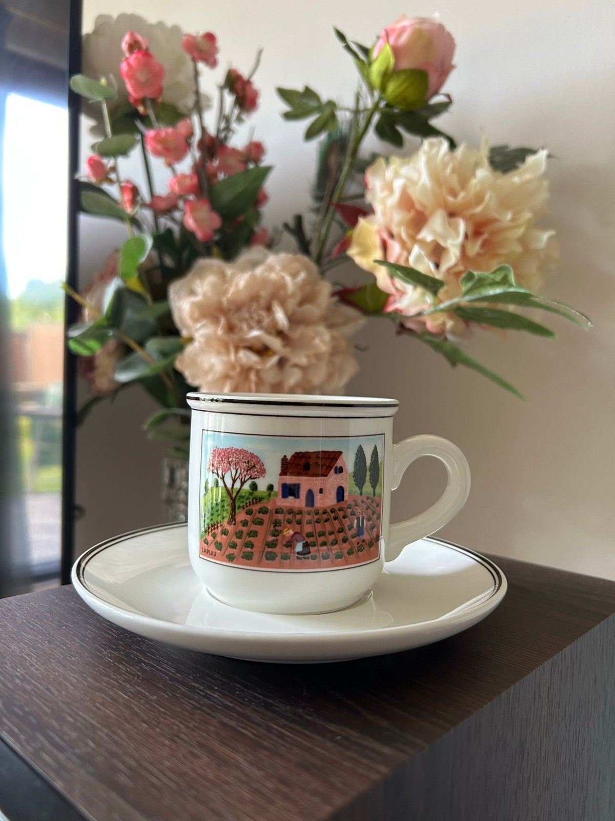 Villeroy & Boch Naif Design Laplau Kop en Schotel, Verzenden