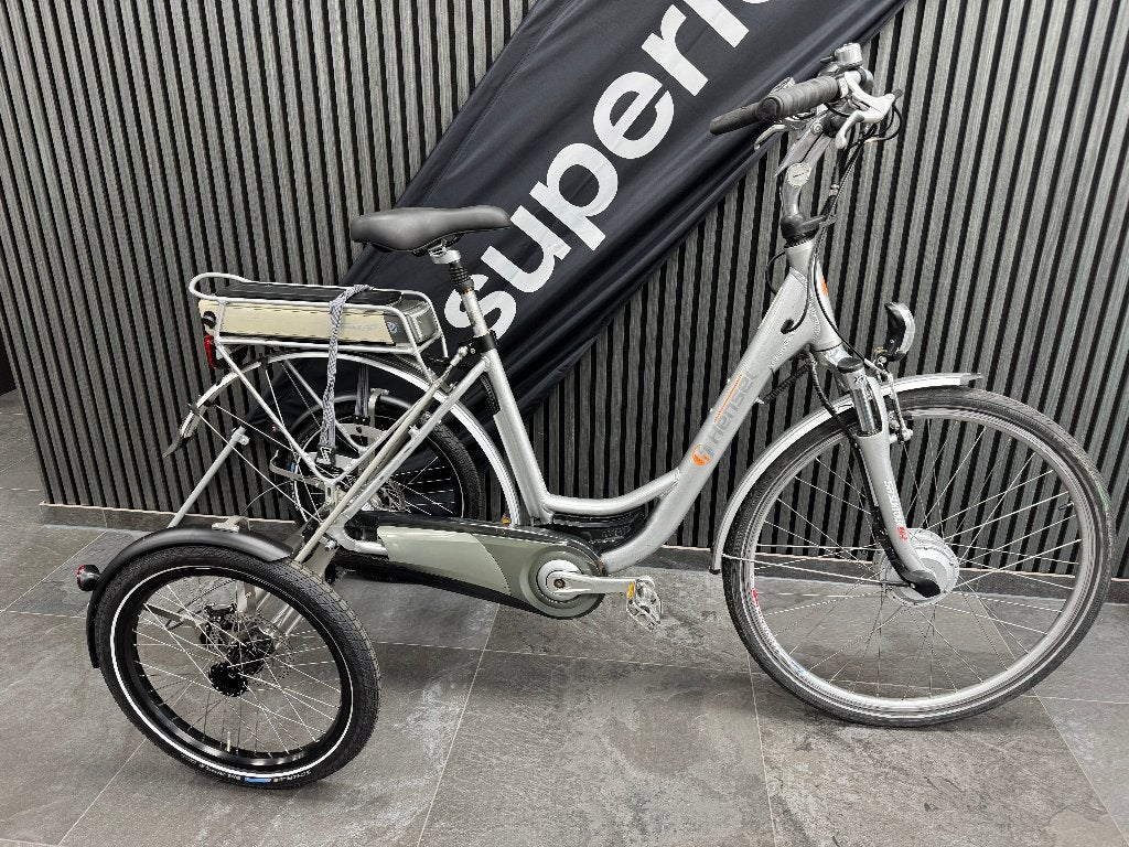Hensel driewieler e-bike met automatische versnellingen, Ophalen, Hensel, Gebruikt, Velgrem