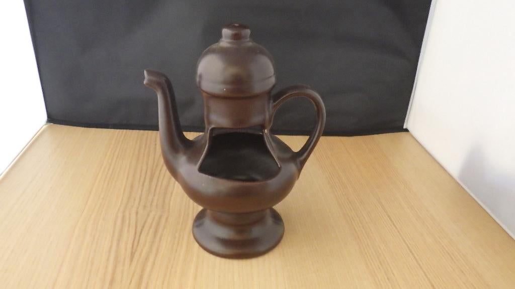 mooie koffiepot als plantenhanger, Verzamelen, Retro, Ophalen of Verzenden, Overige typen