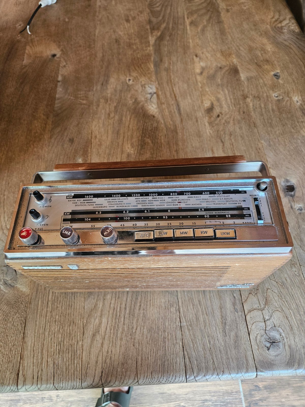 philips Vintage Transistorradio colette, Ophalen of Verzenden, Gebruikt, Transistorradio