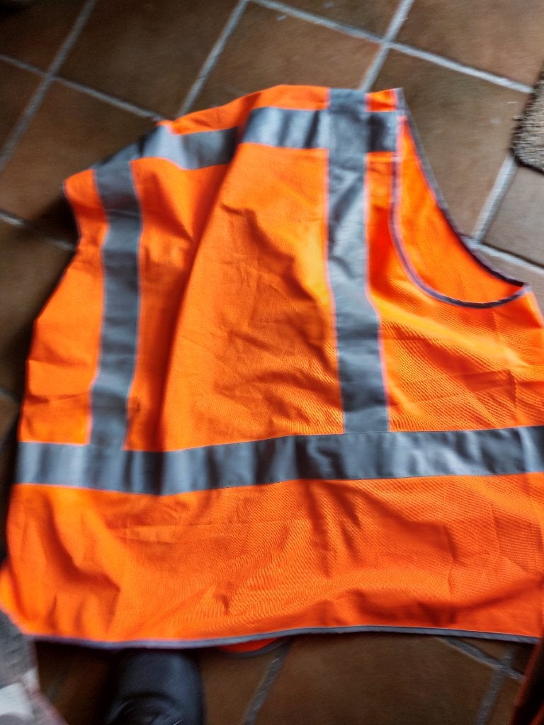 2 oranje hesjes, Ophalen of Verzenden, Gebruikt, Textiel