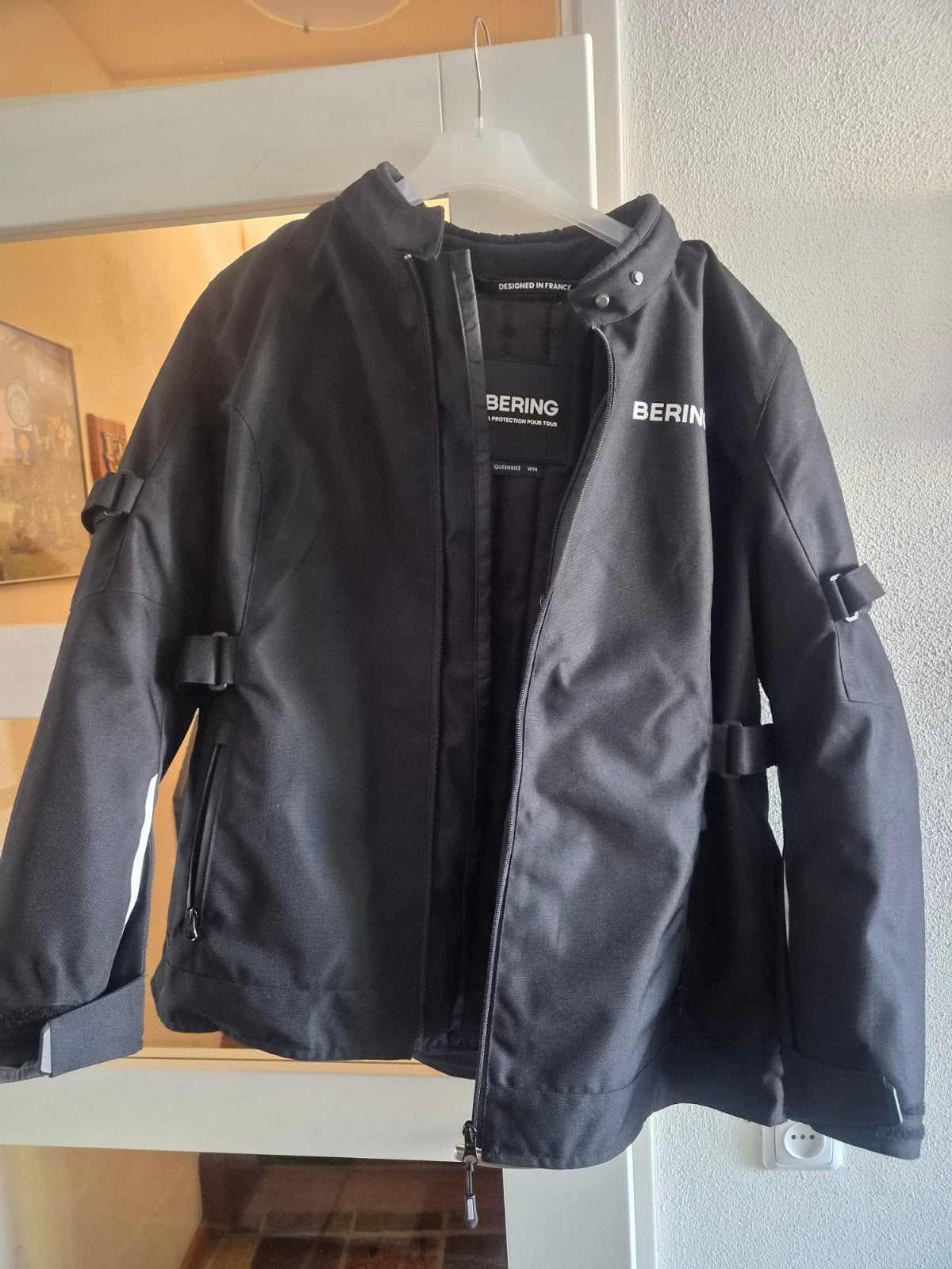 Zo goed als nieuwe Bering motorjas, Motoren, Kleding | Motorkleding, Ophalen of Verzenden, Tweedehands, Jas | textiel