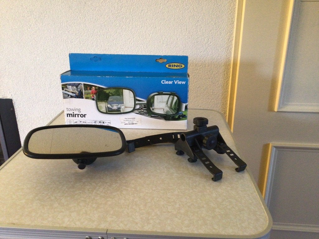 Caravanspiegel, Caravans en Kamperen, Caravan accessoires, Ophalen, Zo goed als nieuw