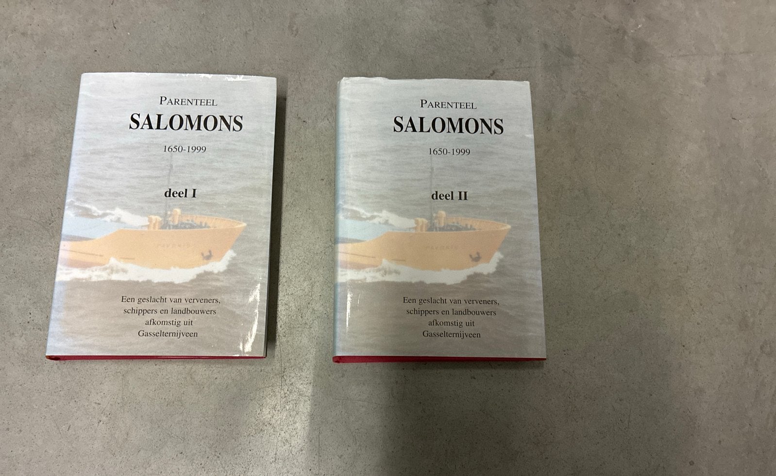 Parenteel Salomons 1650-1999 - Deel I & II, Boeken, Ophalen of Verzenden, Gelezen, Overige
