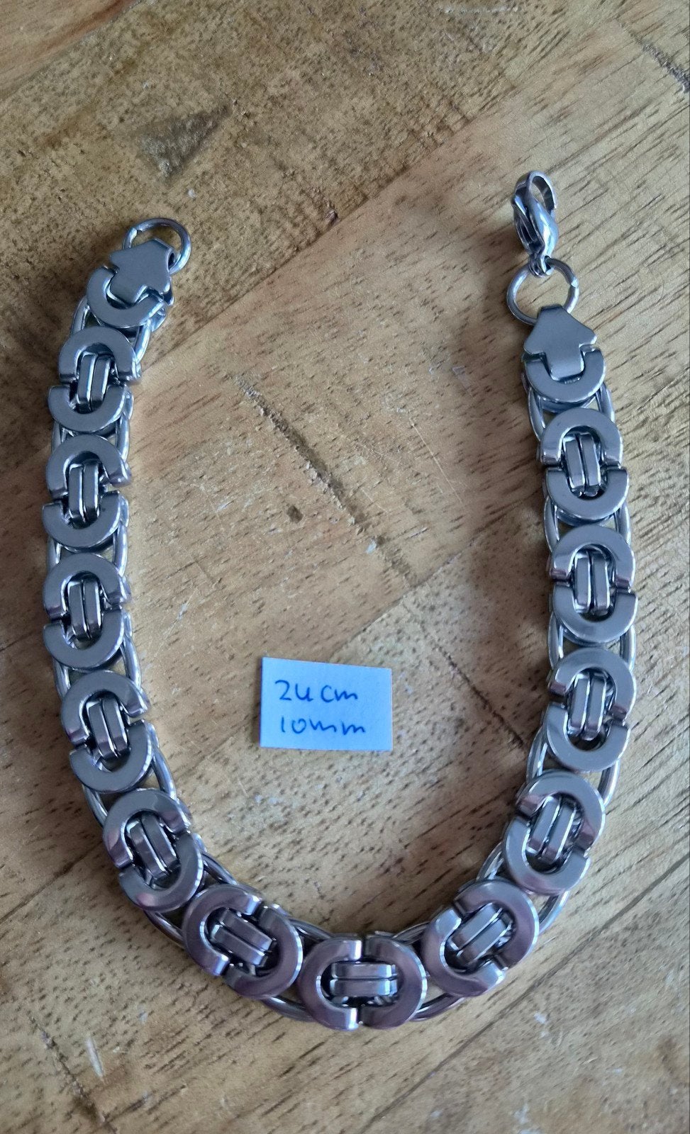 Stoere koningsarmbanden, Sieraden, Tassen en Uiterlijk, Armbanden, Ophalen of Verzenden, Nieuw, Zilver, Staal