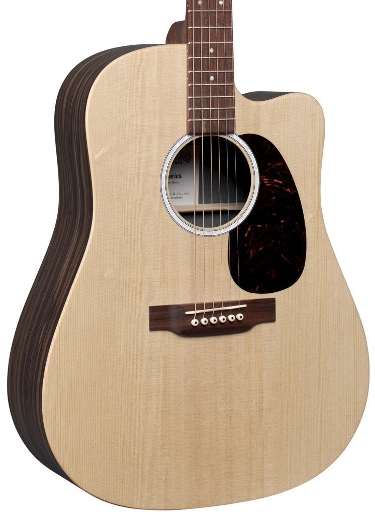 Martin DC-X2E - Macassar - Occasion, Ophalen of Verzenden, Western- of Steelstringgitaar, Gebruikt, Met (piezo-)element