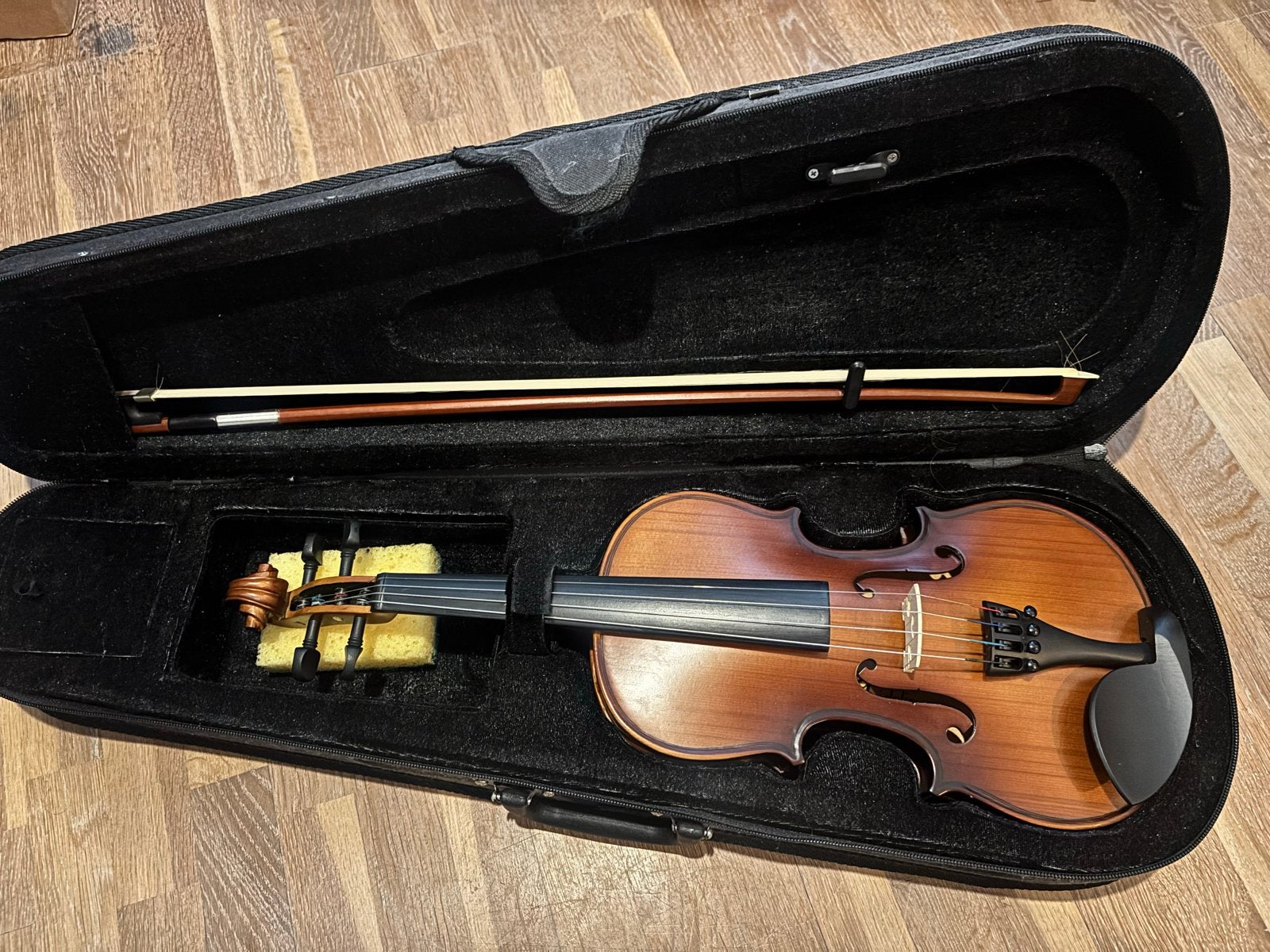 Viool met koffer en strijkstok - Zo goed als nieuw, Muziek en Instrumenten, Strijkinstrumenten | Violen en Altviolen, Viool, Zo goed als nieuw