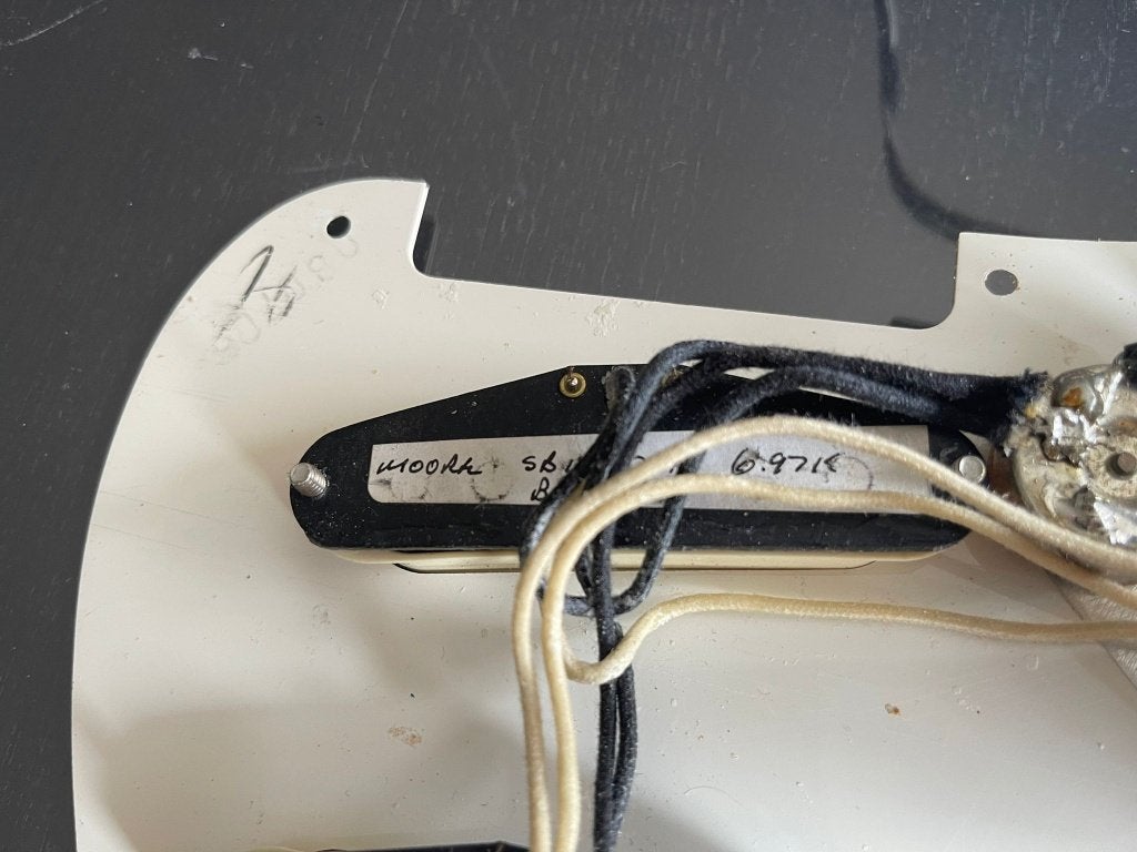 .FENDER Stratocaster volledig loaded slagplaat, Ophalen of Verzenden, Gebruikt, Elektrische gitaar