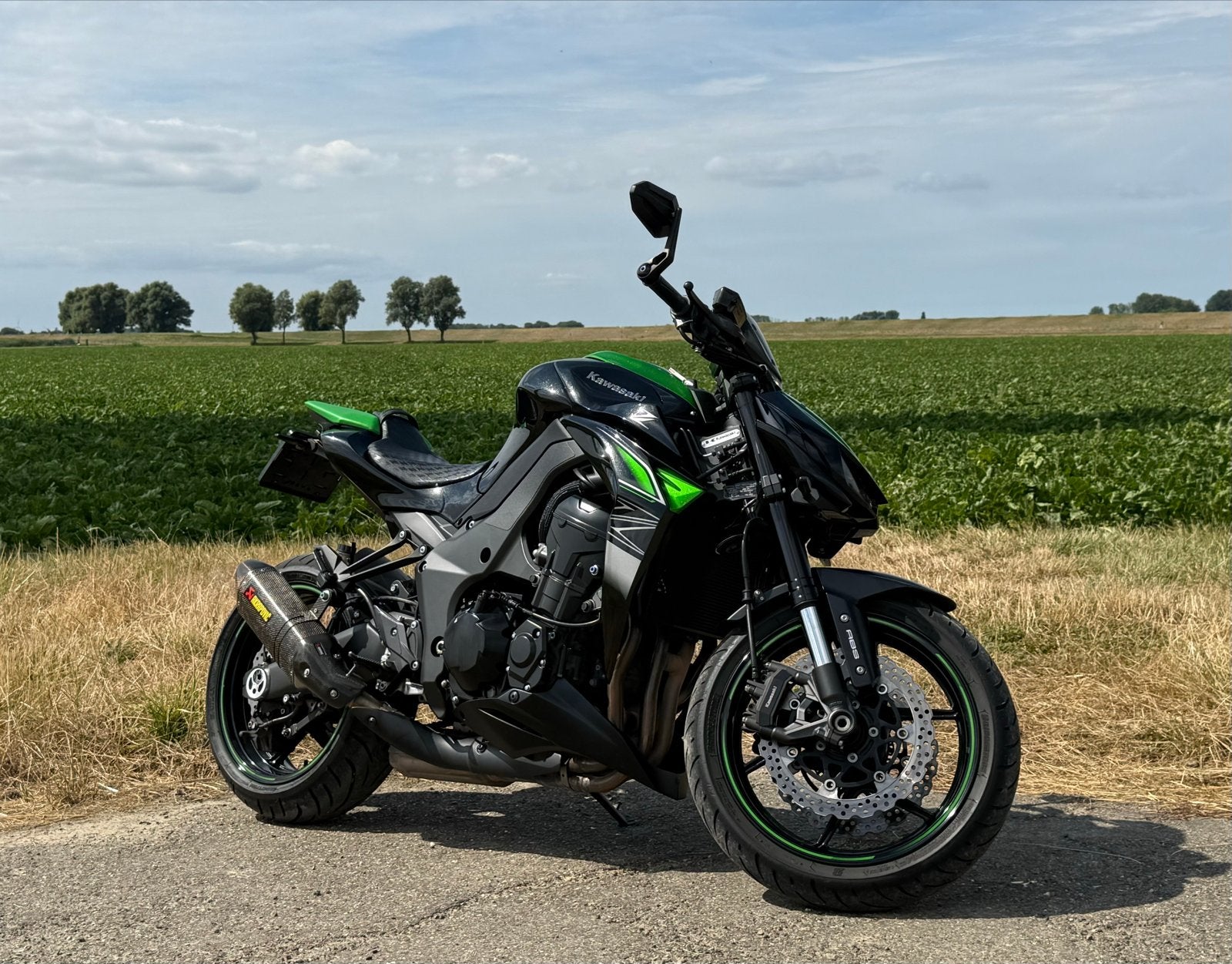Kawasaki Z1000 ABS 2018 | Akrapovič | Onderhouden | 26.376km, 4 cilinders, Motorrijbewijs A, Gebruikt, Particulier