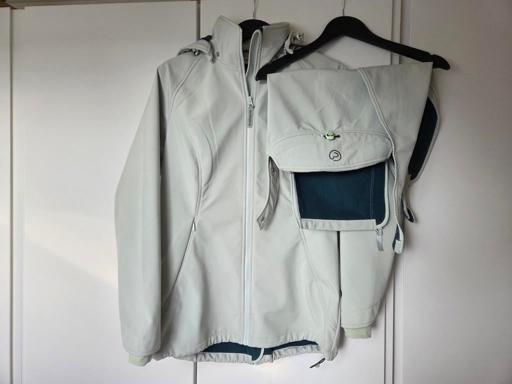 Mintgroene mamalila draagjas softshell maat s, Kleding | Dames, Positiekleding, Overige typen, Ophalen of Verzenden, Zo goed als nieuw