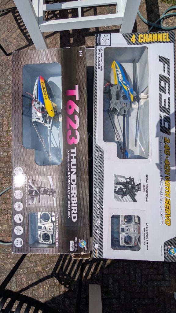 afstandsbestuurbare helikopter, Ophalen of Verzenden, Gebruikt