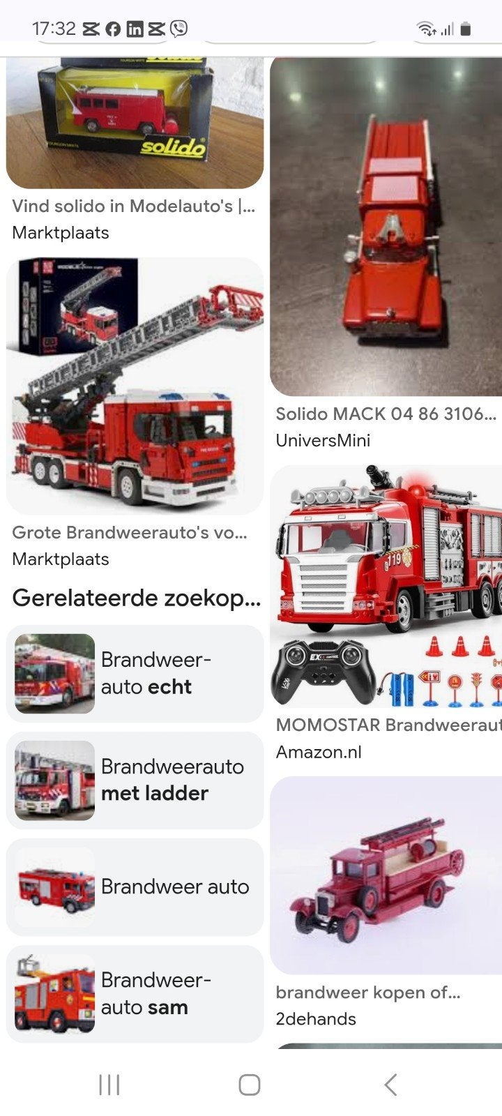 Solido brandweer wagens   15 euro per stuk. 85  stuks, Ophalen, Nieuw