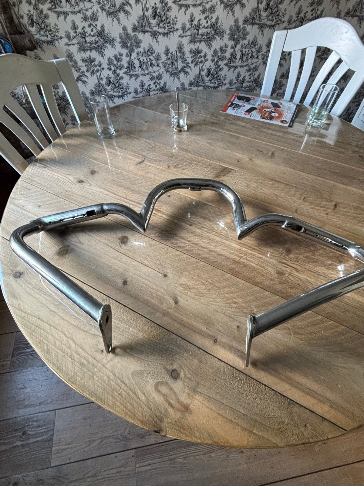 Valbeugel met ingebouwde highway steps Harley Davidson, Motoren, Onderdelen | Harley-Davidson, Ophalen of Verzenden, Gebruikt
