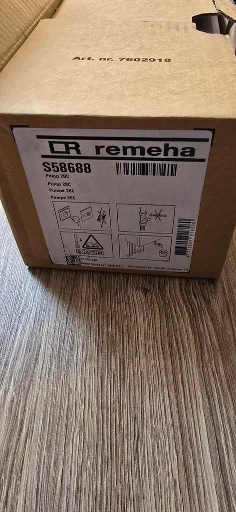 Remeha kachelopomp, Ophalen of Verzenden, Nieuw, Overige typen
