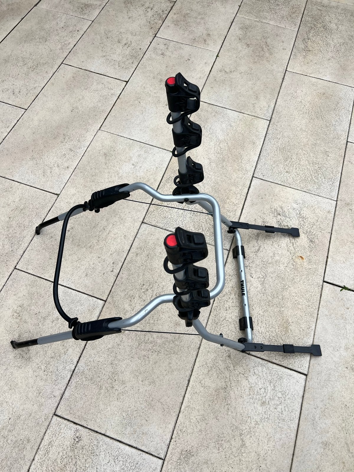 Thule fietsendrager voor achterklep - 3 fietsen, Auto diversen, Fietsendragers, Ophalen of Verzenden, 2 fietsen, Gebruikt, Achterklepdrager