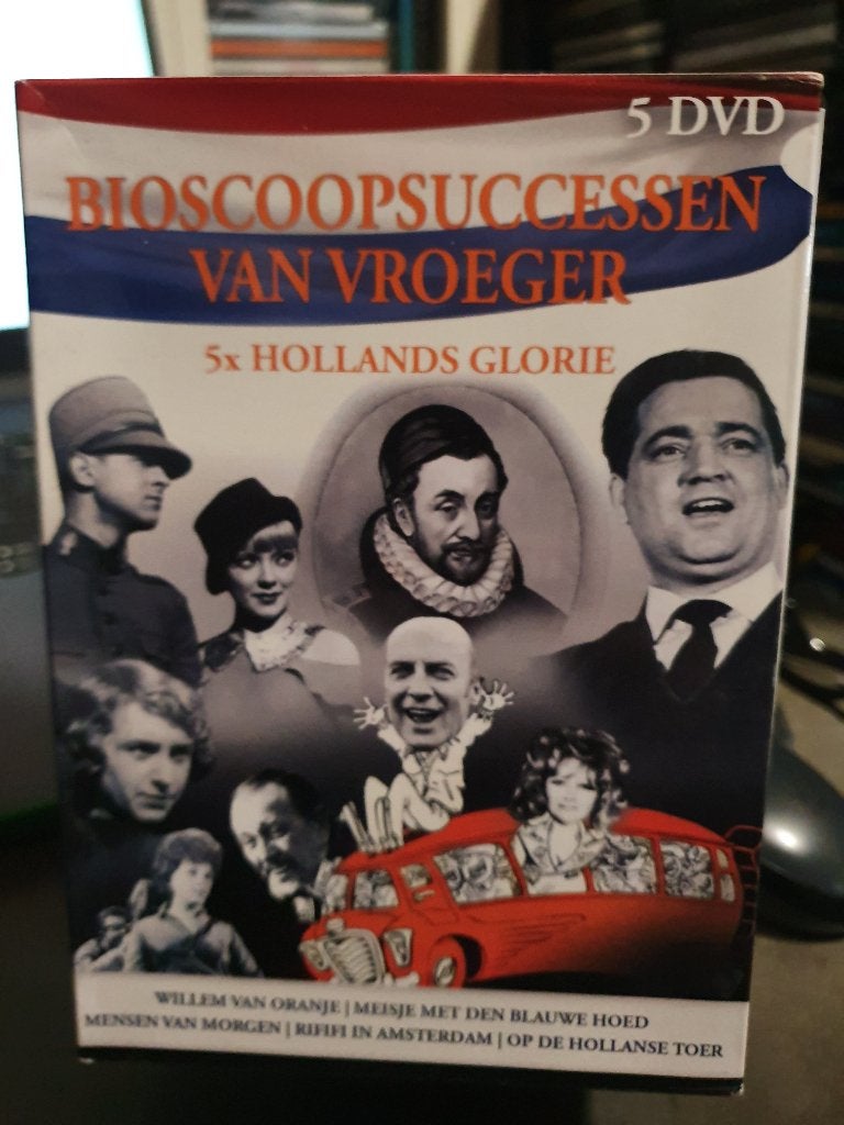 Bioscoopsuccessen van vroeger, 5x Hollandse glorie, Alle leeftijden, Ophalen, Gebruikt