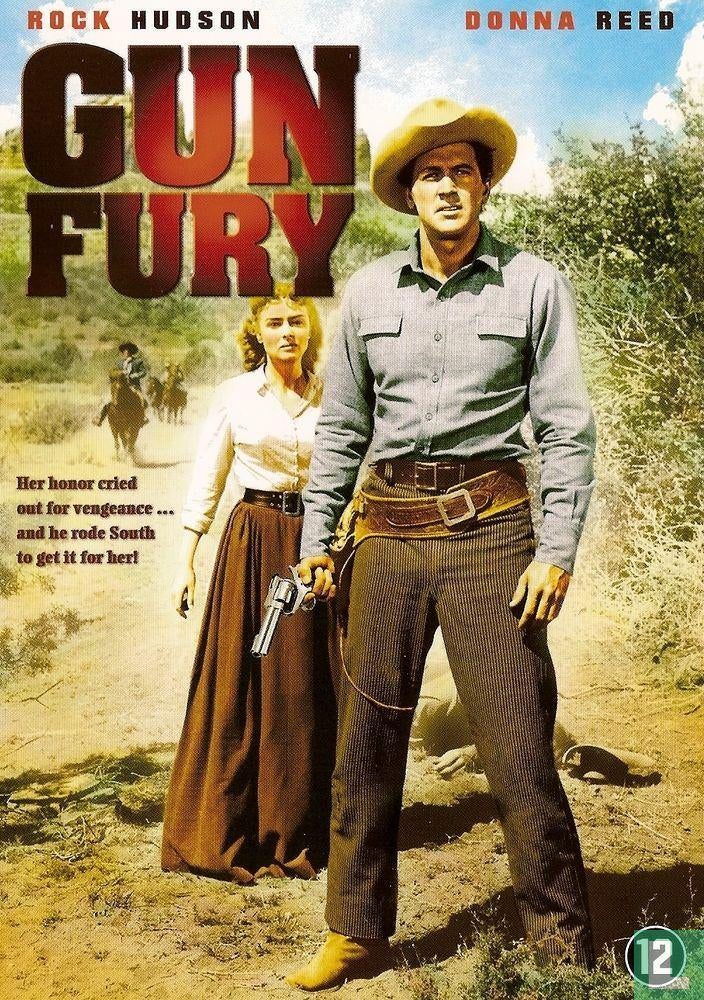 gun fury  ( rock hudson , donna reed ), Ophalen of Verzenden, Zo goed als nieuw, Actie en Avontuur, Alle leeftijden