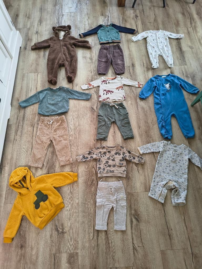 Prachtig kledingpakket winterkleding jongen, maat 74/80/86., Onb, Ophalen of Verzenden, Onb, Maat 80