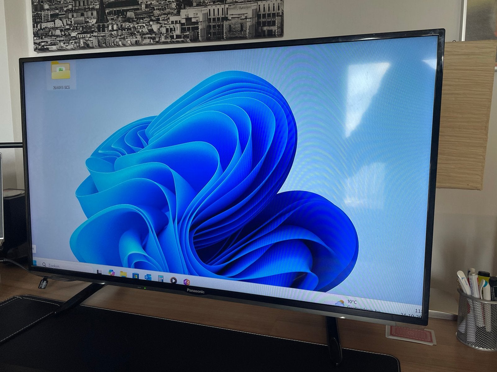Panasonic TX-40DSW404 LED TV - Zo goed als nieuw, Ophalen, Panasonic, 50 Hz, 100 cm of meer
